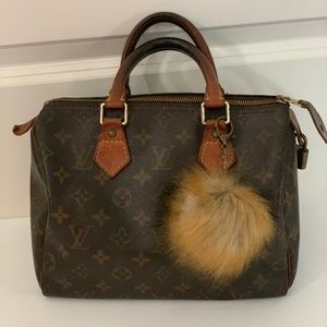Authentic Louis Vuitton Monogram Speedy 25